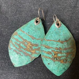 Silpada turquoise earrings